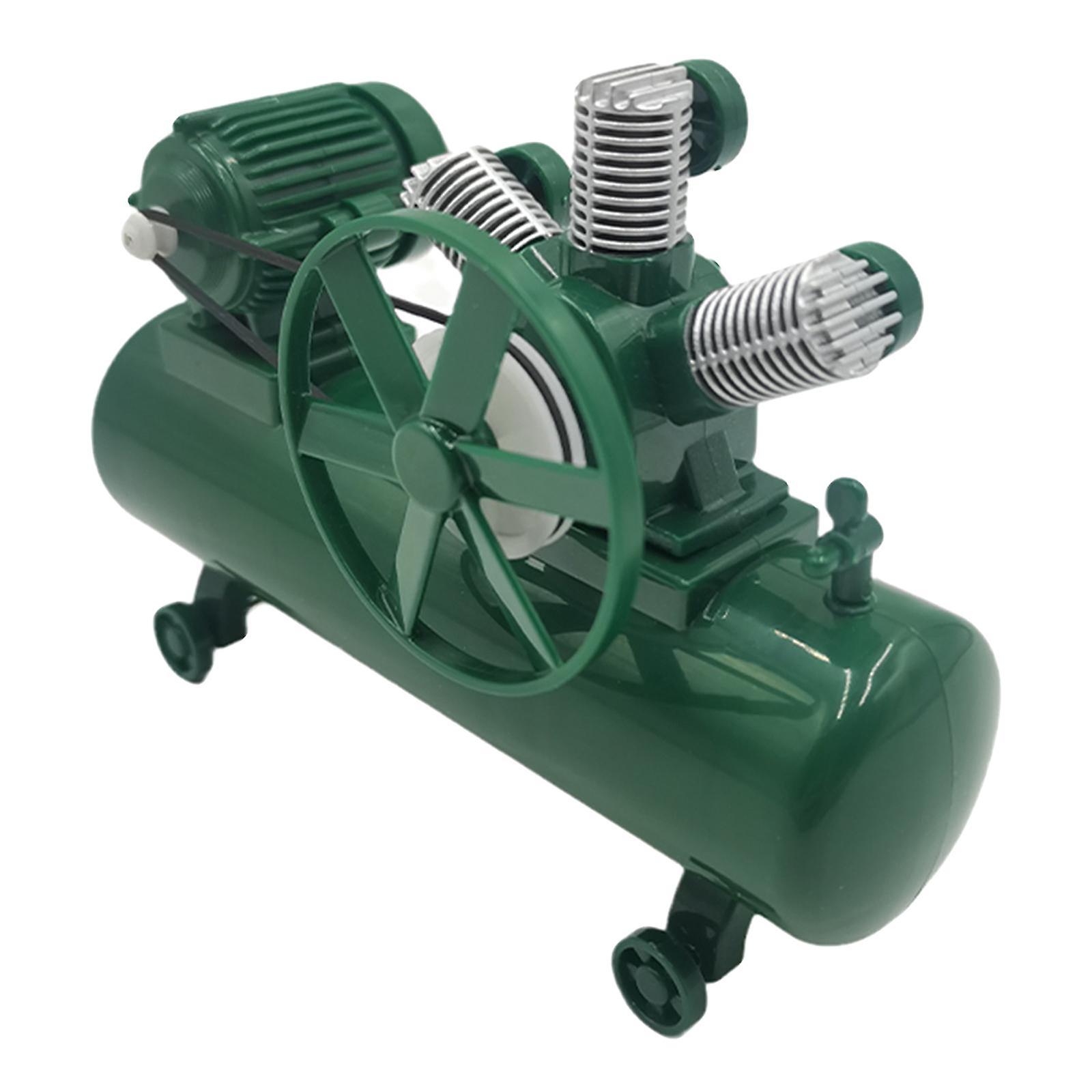 Mini Simulation 1:16 Scale Air Compressor Inflator Pump RC Plastic Solid Toy