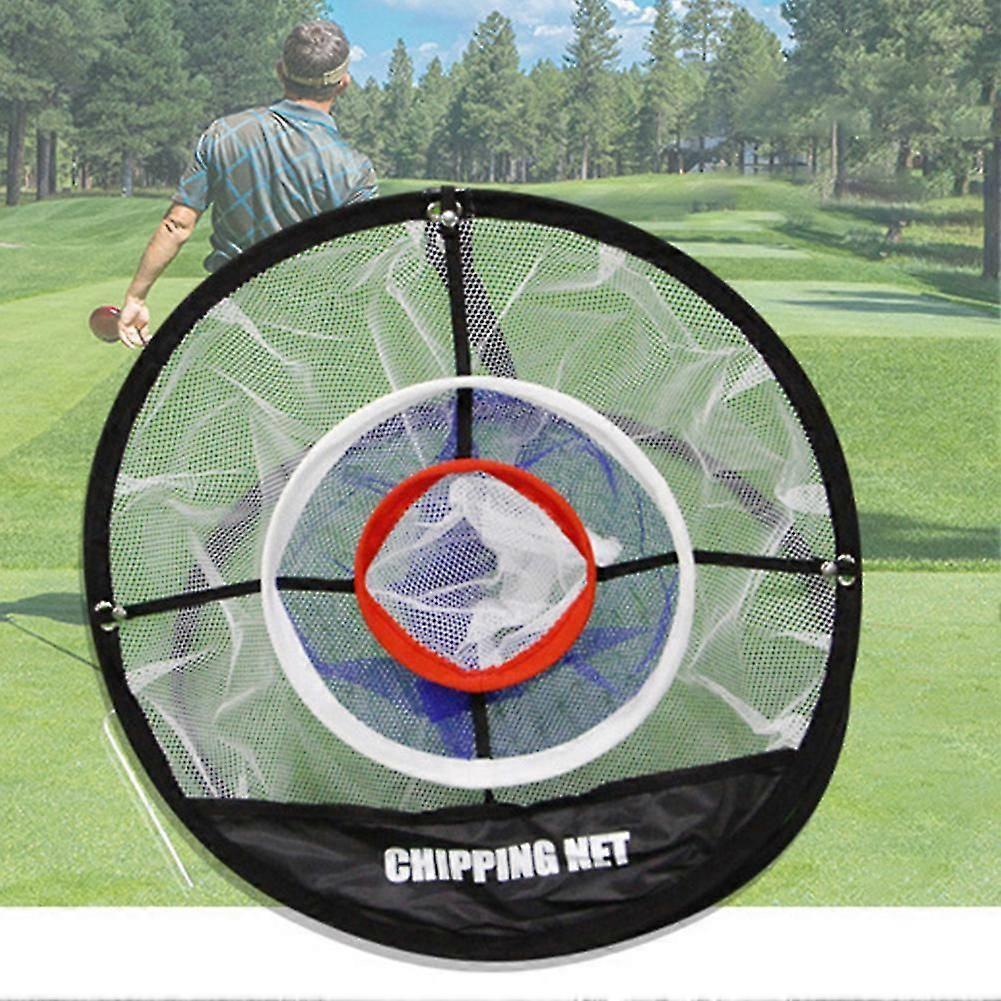 3 Layer Portable Pitching Golf Target Training Practice Chipping Net Basket