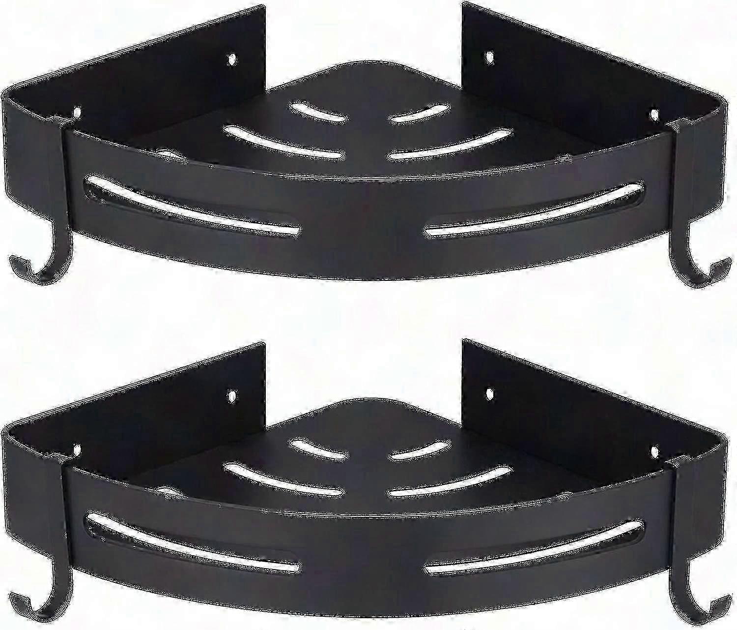 Wall-mounted Shower Caddy For Bathroom Storage And Organization Without Drilling