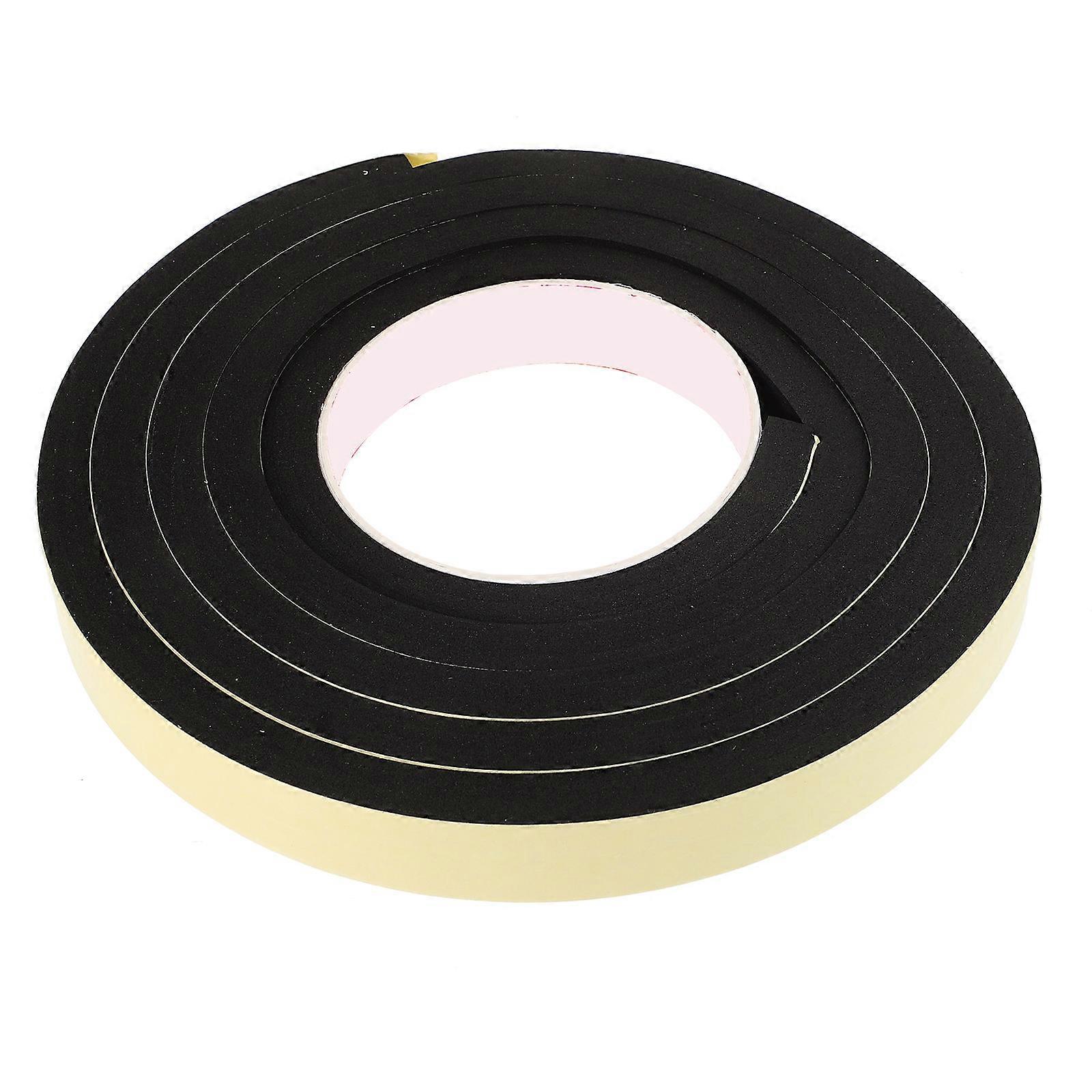 Black Foam Bed Headboard Stopper for Self Adhesive Wall Protection