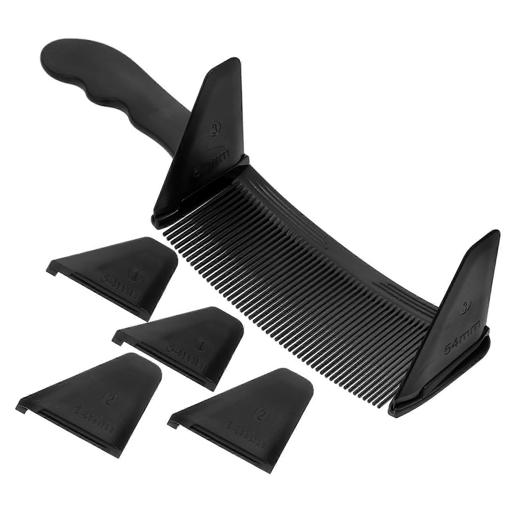 Adjustable Positioning Barber Comb for Precise Hair Cutting and MultiStyle Grooming