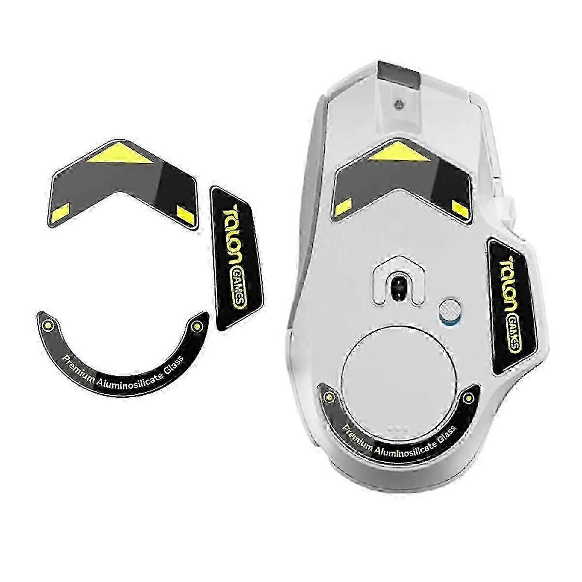 Pés de vidro para mouse compatíveis com o mouse Logitech G502 X PLUS.