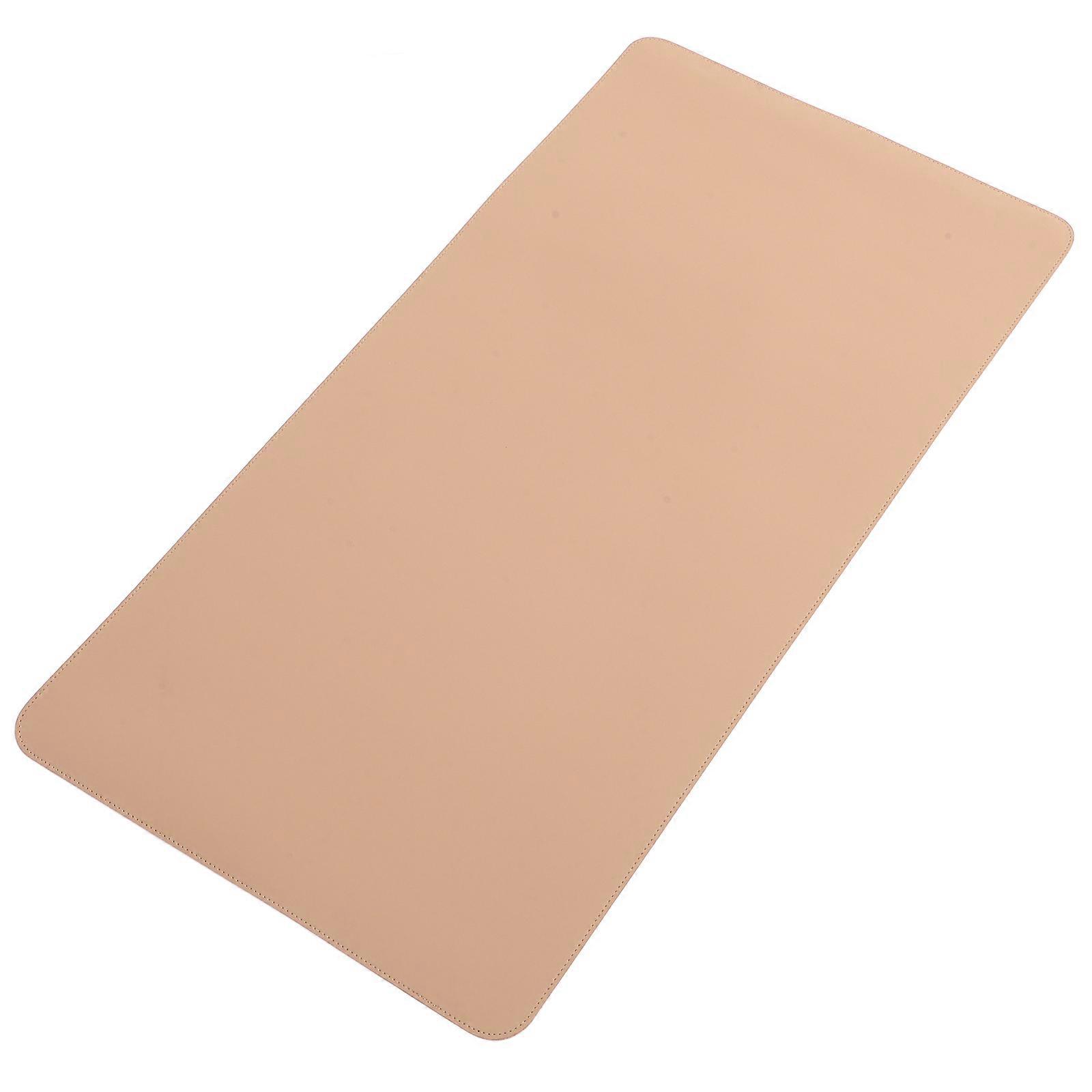 Dual-Sided Desk Pad Protector PU Mouse Pad Blotter for Office Use