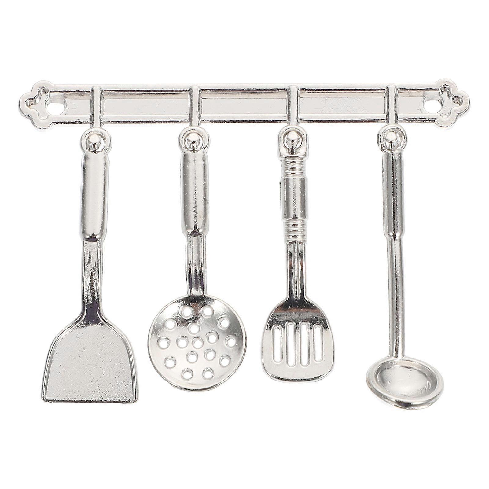 Mini Kitchenware Toy Mini House Cookware Set for Decoration 1Set