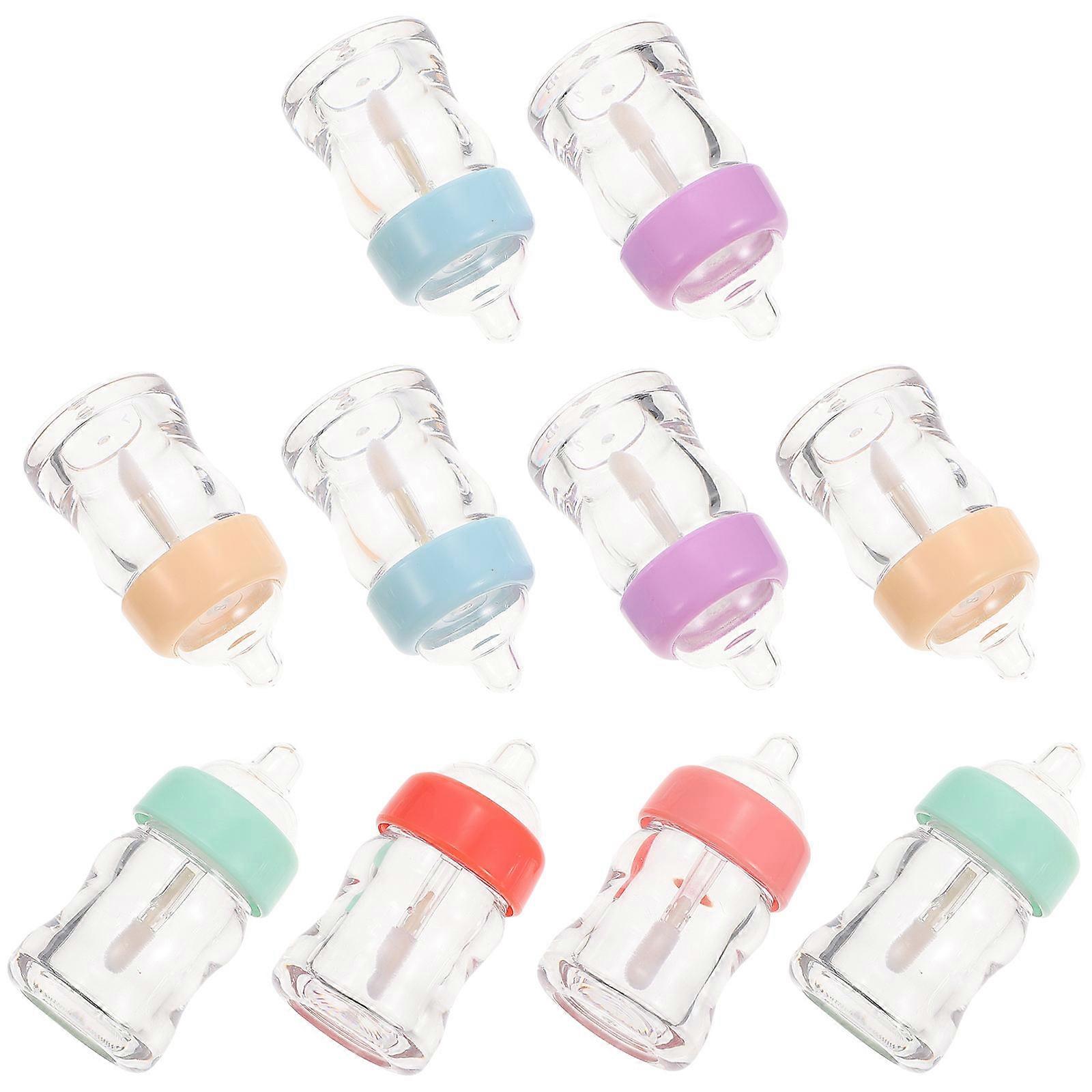 DIY Cosmetic Containers Feeding-Bottle Style for Storage 10Pcs Assorted