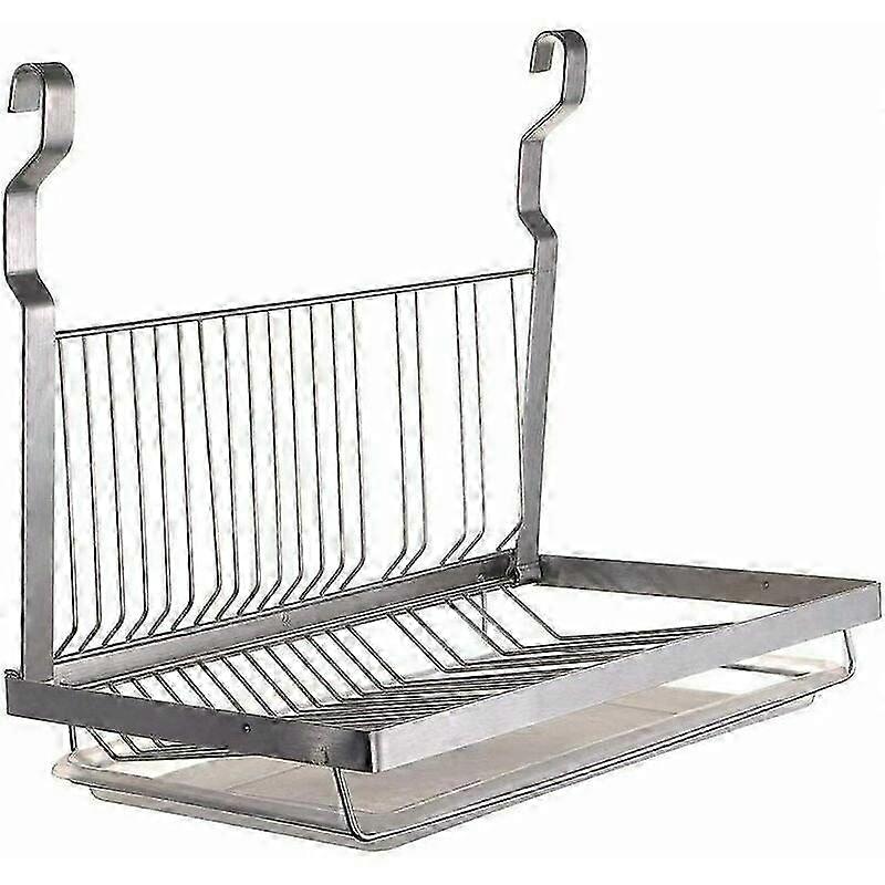 2026 Stainless Steel Foldable Wall Mounted Dish Drainer