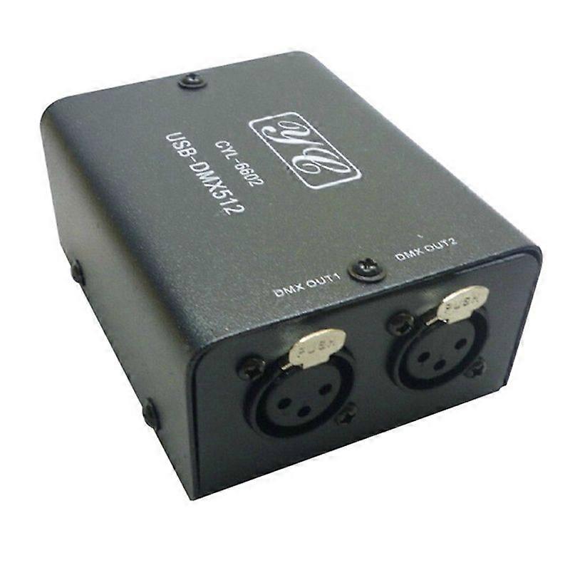 512-Channel USB To DMX512 LED Lights Stage Lighting Controller Lighting Controller Mini Decoder
