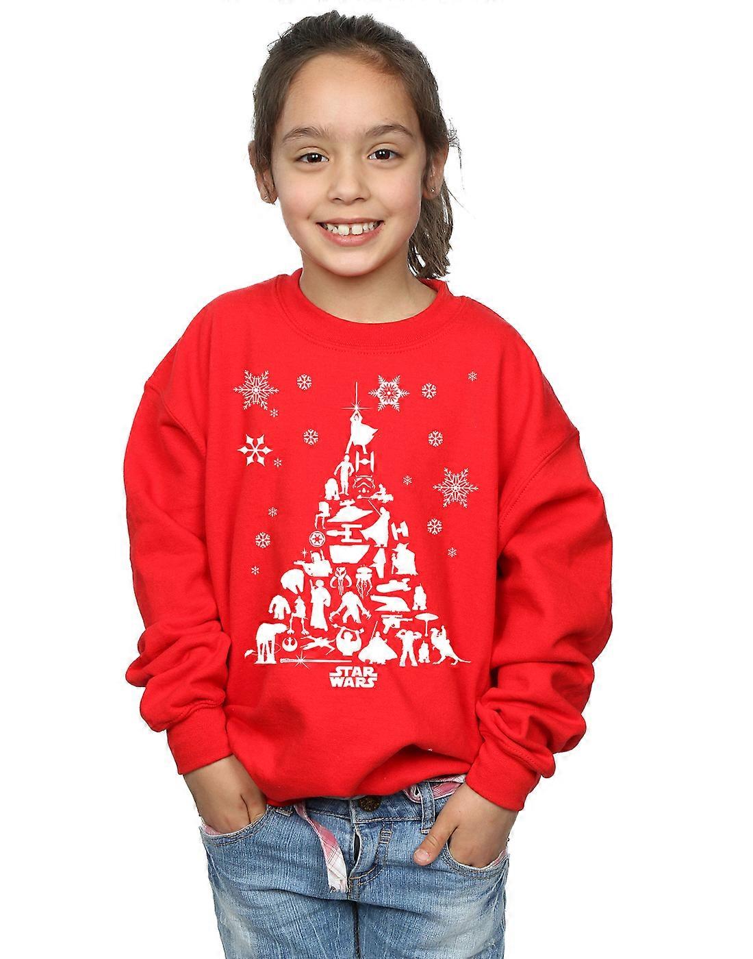 Star Wars jenter juletre Pullover