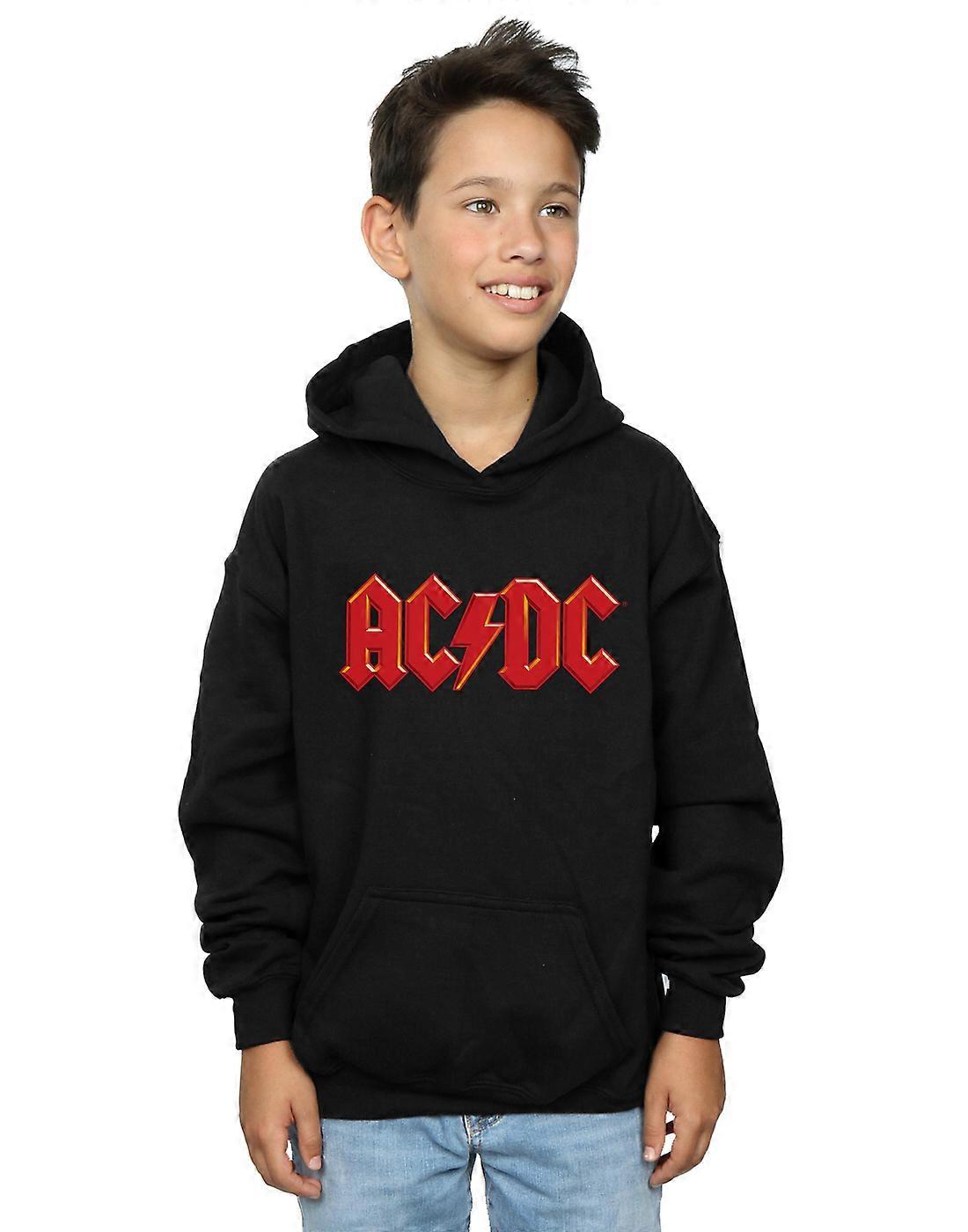 ACDC Boys Red Logo Hoodie