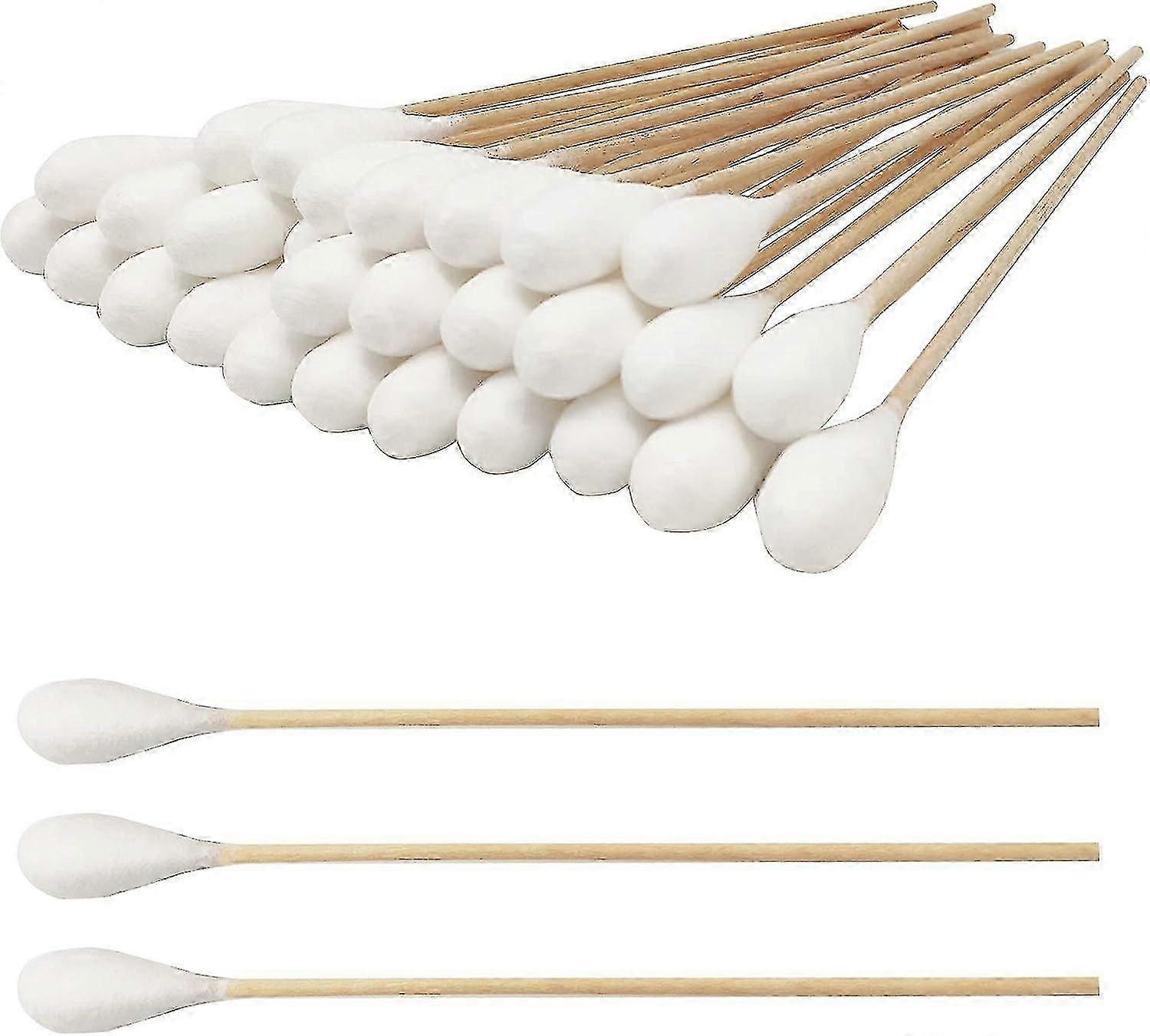400pcs Large Cotton Swabs, Pets, Gun Cleaning, Makeup