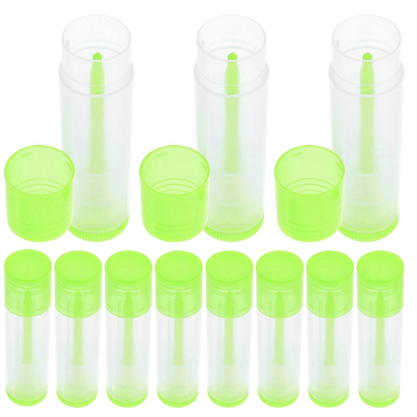 Lip Balm Containers for Storage Use 60Pcs DIY Refillable Lipstick Tubes