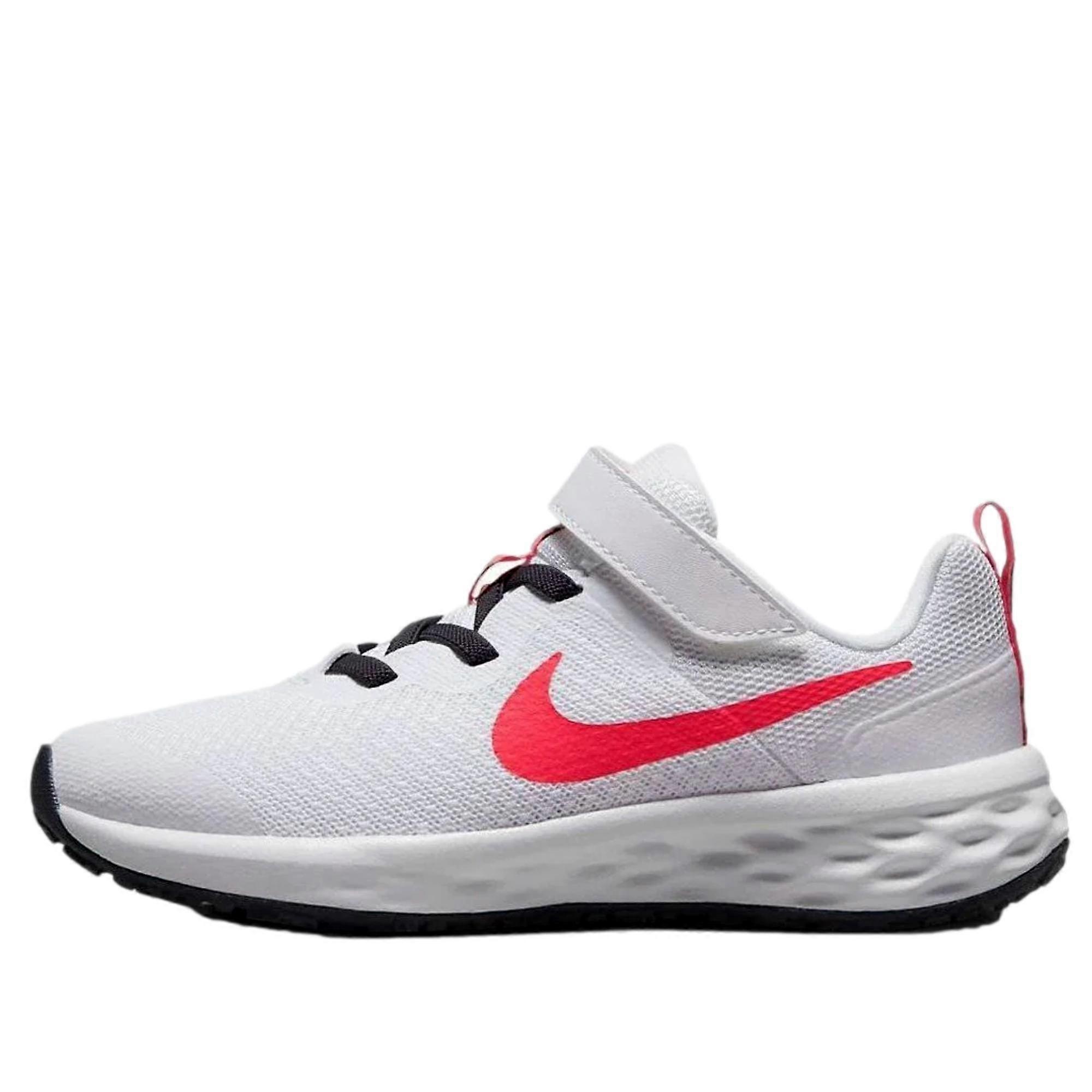 Nike Revolution 6 NN PSV White/Gridiron/Laser Orange/Sea Coral DD1095-101 Pre-School