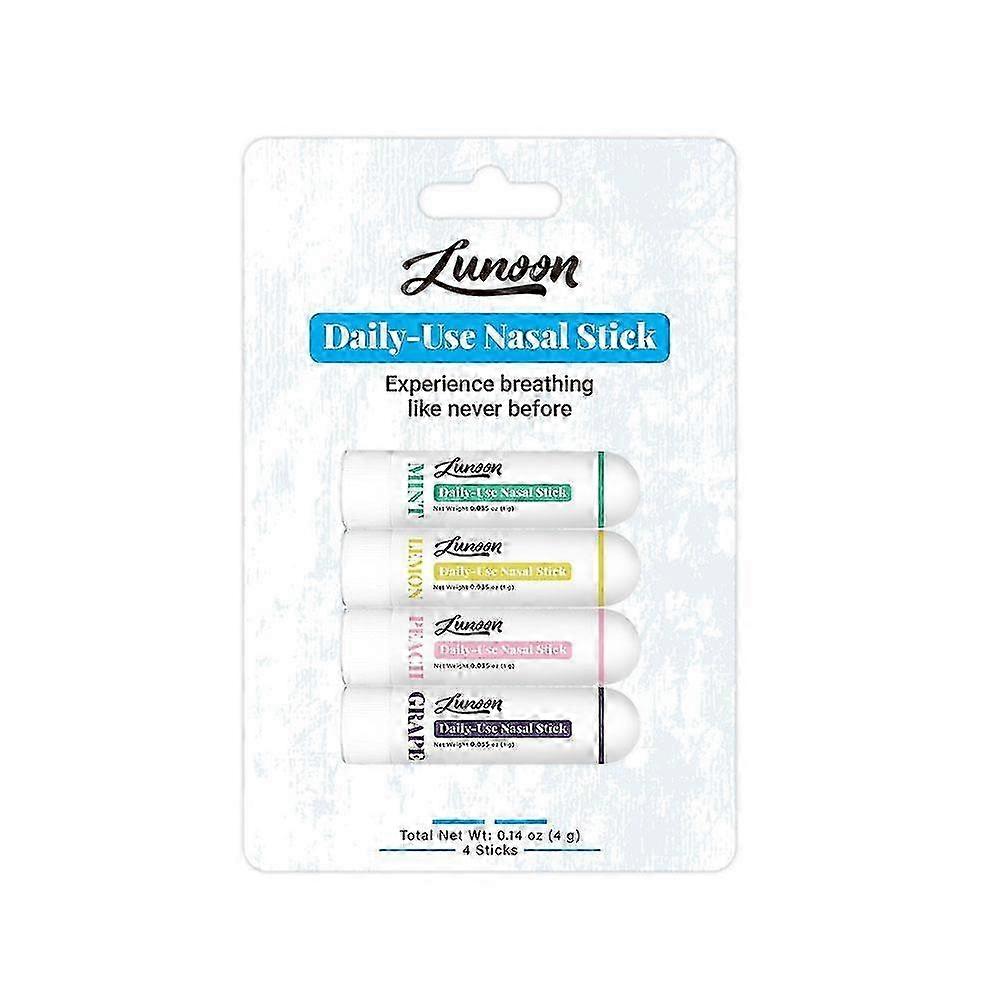 Aromaterapi Inhalator Nässtift 4-pack Eterisk Olja för Stresslindring