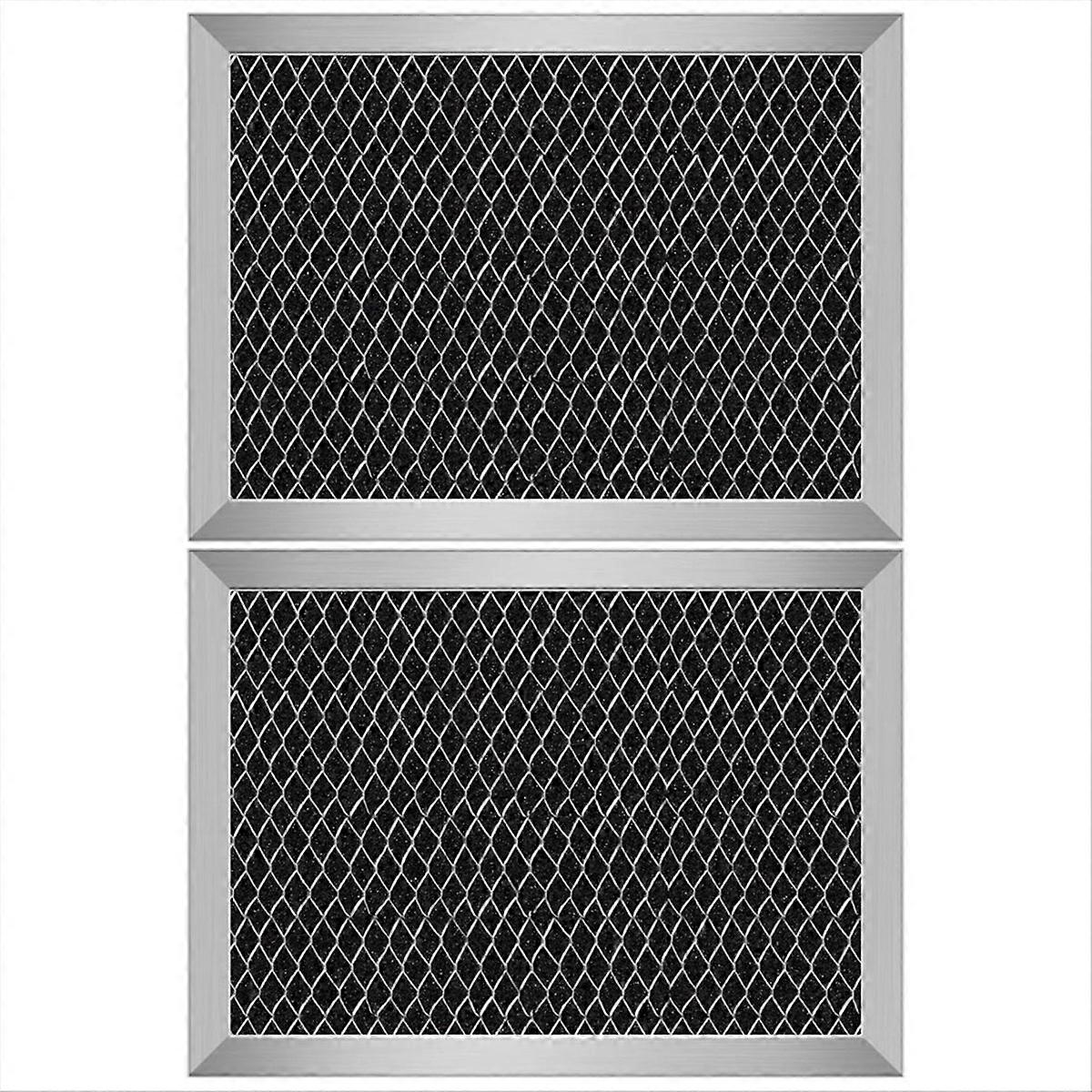 2Pcs Microwave Charcoal Filter Replacement for JX81B WB02X10733