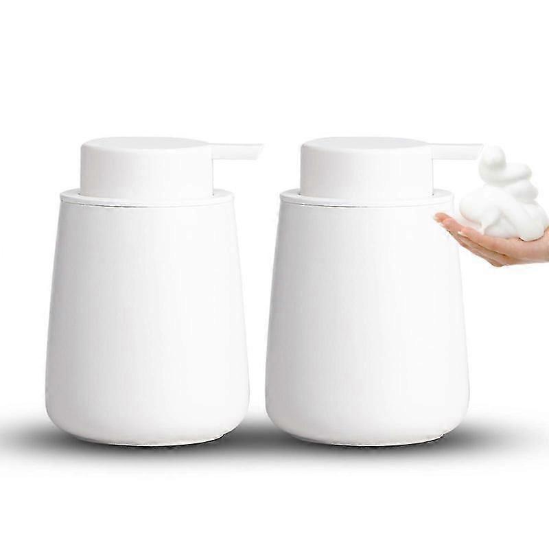 Bathroom Foam Soap Dispenser Ceramic 12 Oz Set