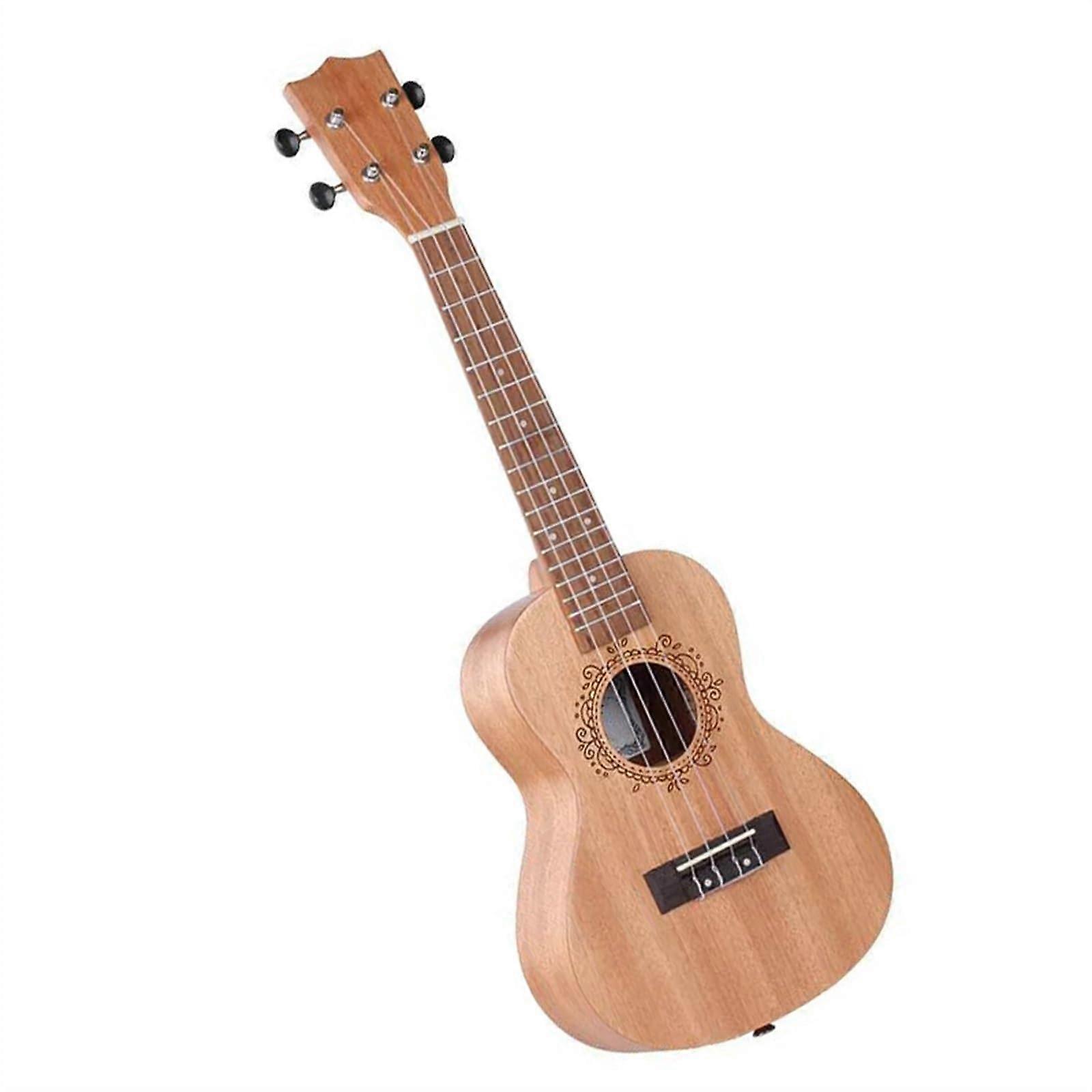 23 Inch Ukulele for Beginners with Soft Nylon Strings, Warm Tone, Smooth Finish, Durable Body