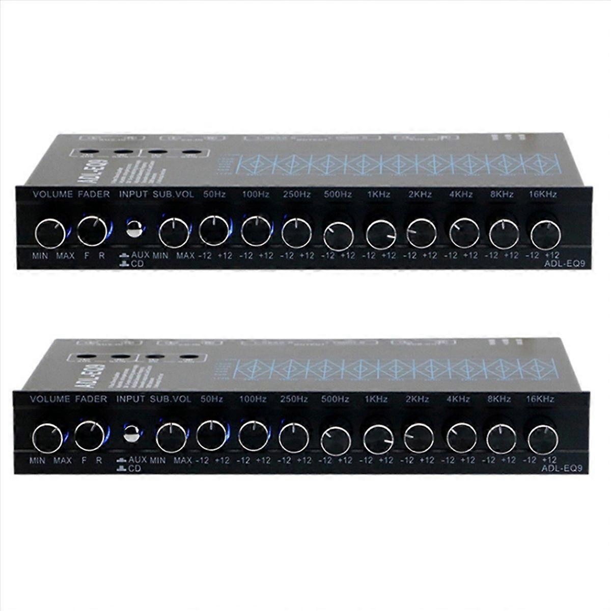 9 Band Equalizer High Performance 9 Equalization Bands
