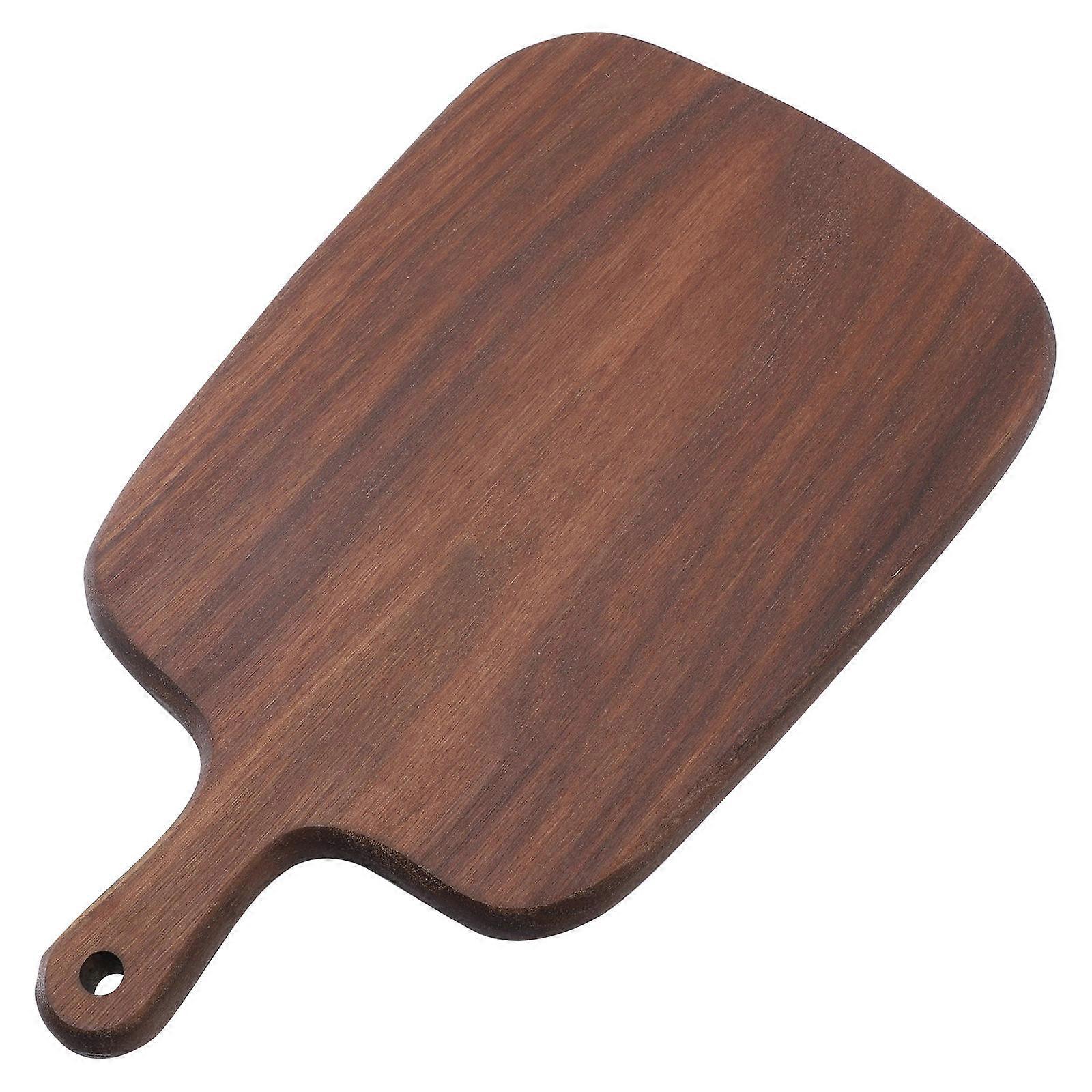 Japanese Style Bread Tray for Kitchen Use 1Pcs Walnut Portable Serving Plate