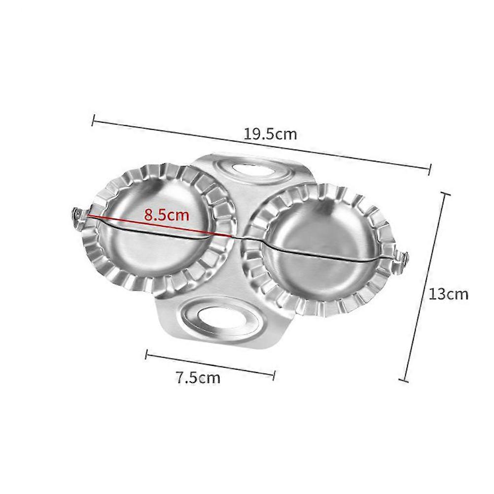 Teigtaschenform aus Edelstahl