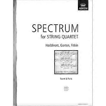Spektrum für Streichquartett, Partitur & Teile (Spectrum (ABRSM))