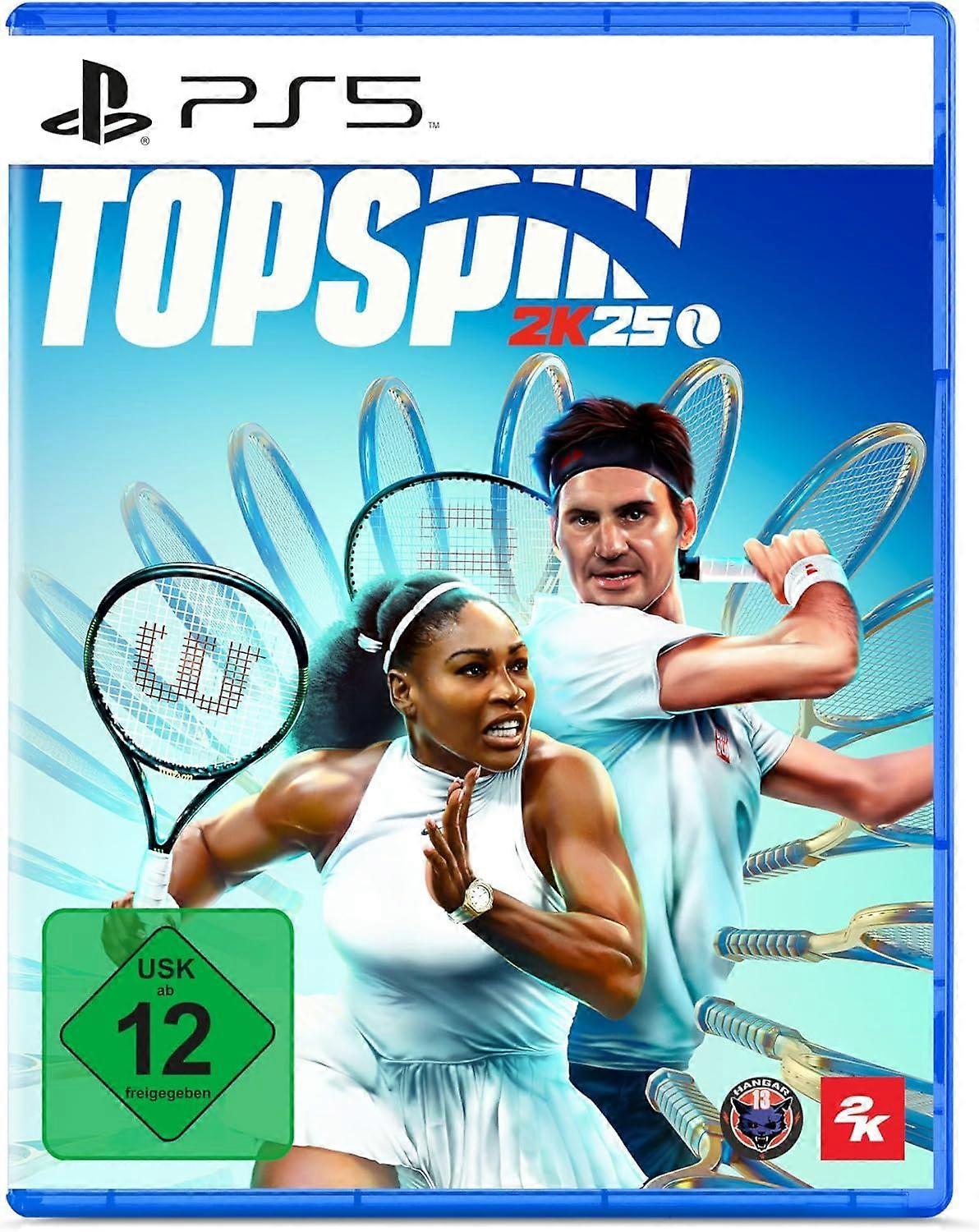 TopSpin 2K25 PS5 Game (German Box)