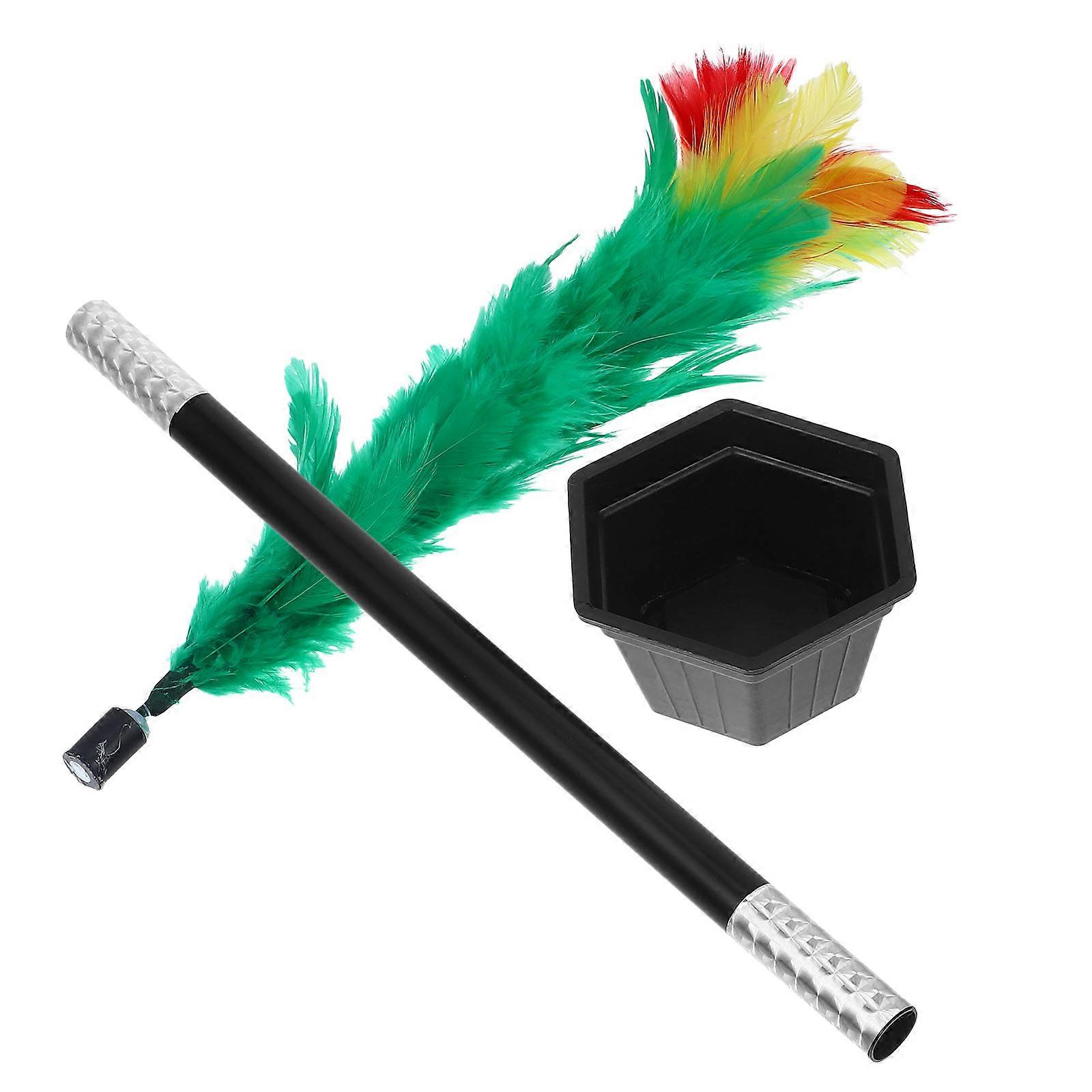 3Pcs Gimmick Flower Stick for Performance Props