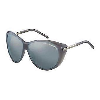 Porsche Design P8602 D Vollrand-Sonnenbrille Gold Damen Oversized UV3 Original