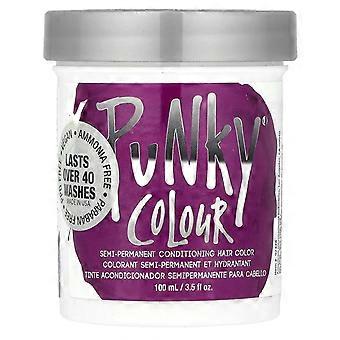 Punky Colour, Semi-Permanent Conditioning Hair Color, Purple, 3.5 fl oz (100 ml), 3-Pack