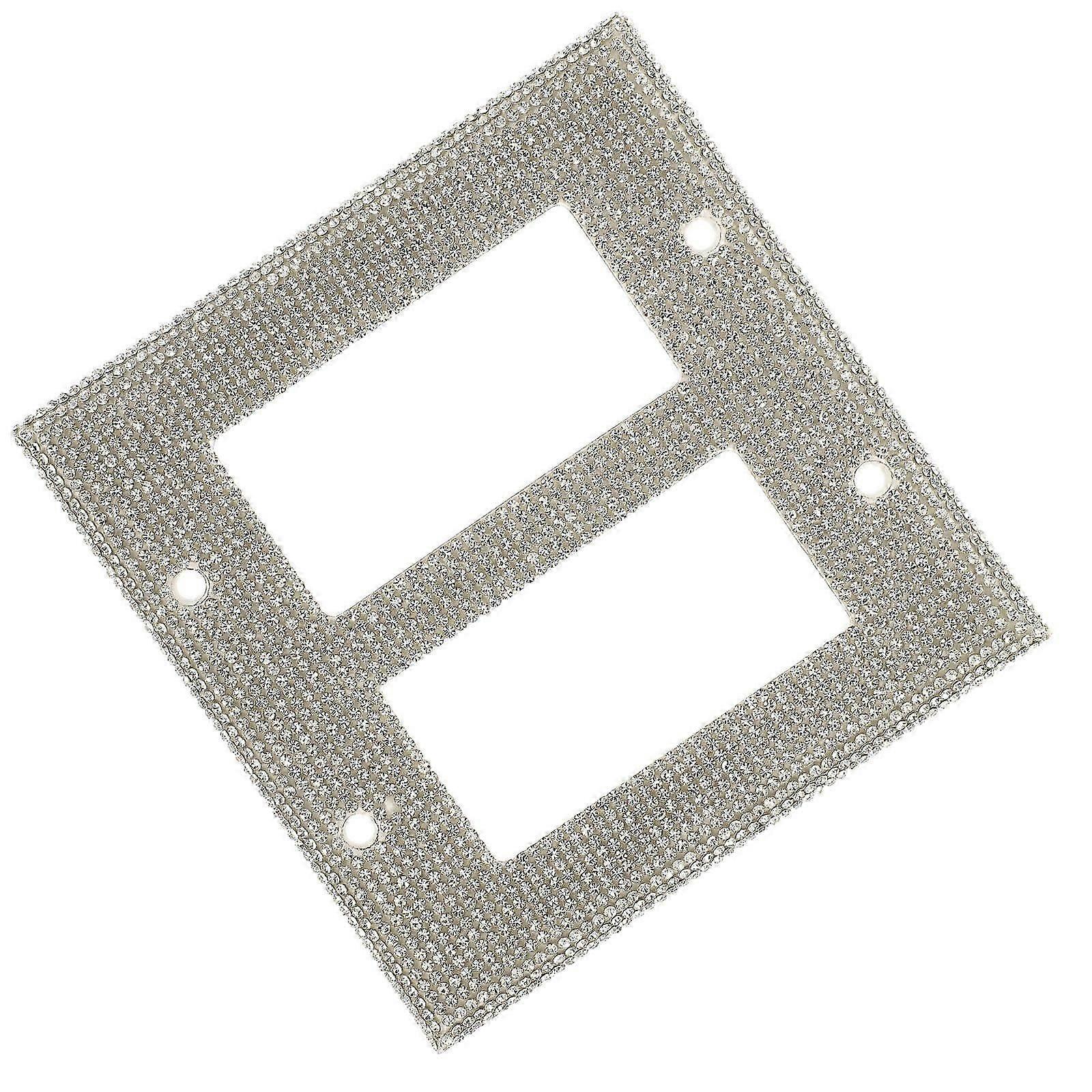 Decorative Socket Panel for Socket Panel Replacement 1Set White Plastic