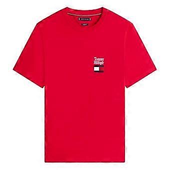 Tommy Hilfiger Herren T-Shirt mit Stack-Logo
