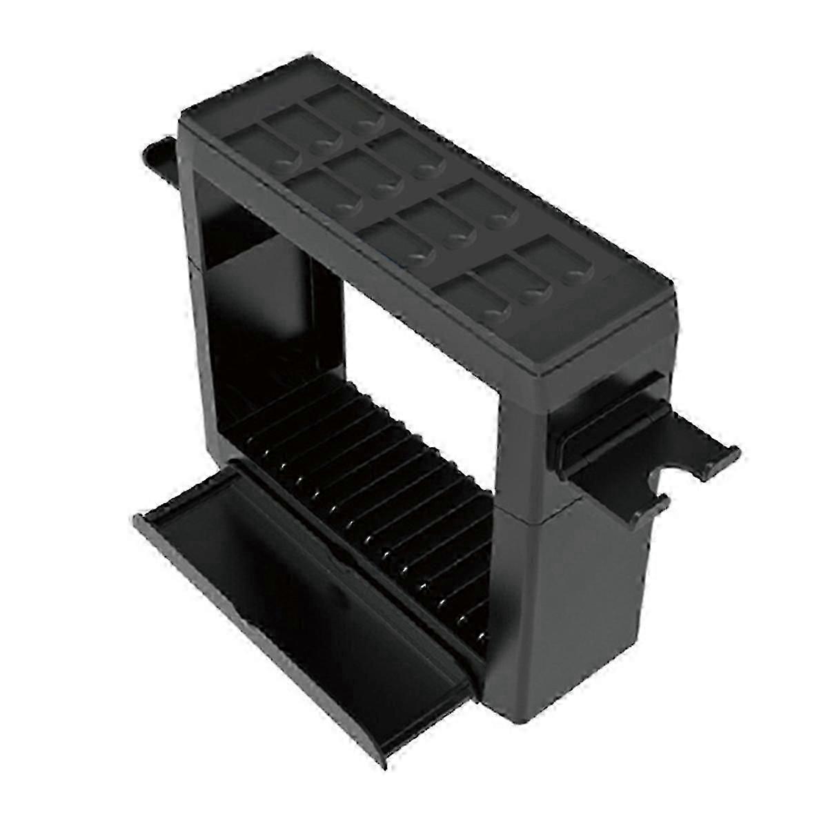 Storage Tower Controller & Game Disk Rack Switch Accessories Black Edition