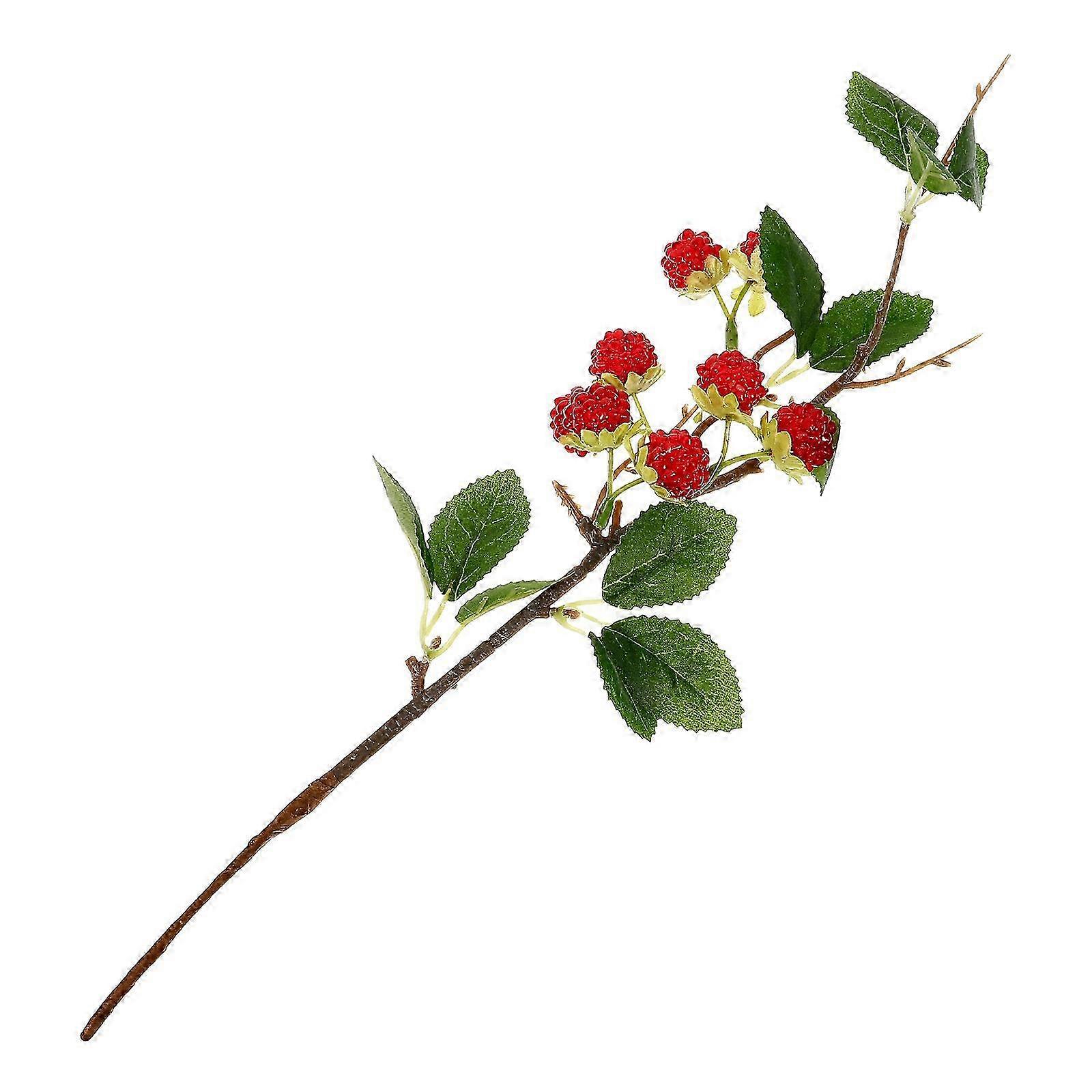 Simulation Fruit Model Photography Prop Home Kitchen Artificial Raspberry Ornament