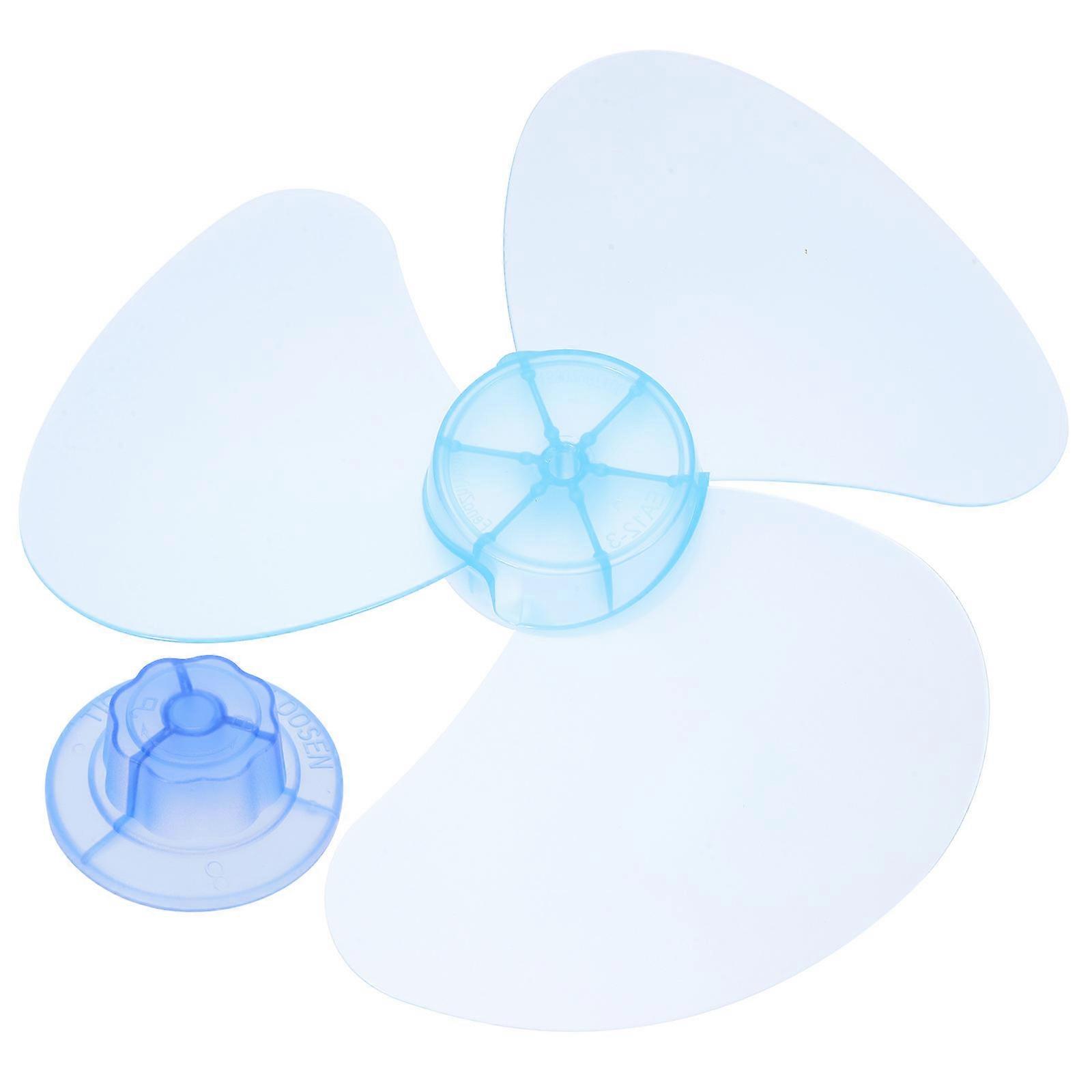 Substituição 12 Polegadas Ventilador Elétrico Lâmina Transparente Plástico Ventilador Elétrico Acessório