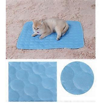 Pet Summer Cooling Beds for Dogs and Cats with 1 Piece Sleep Mat