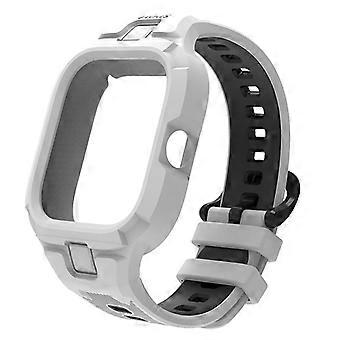 Soft Adjustable Silicone Sport Band for Samsung Galaxy Watch 4, Comfortable Replacement Strap