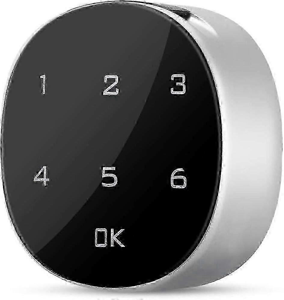 Digital Code Cabinet Lock, Zinc Alloy Touch Keypad, Keyless compatible with Drawer Mailbox School Locker