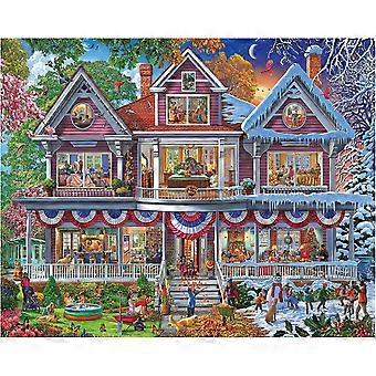 Jigsaw Puzzle House Puzzles CYQL-1354