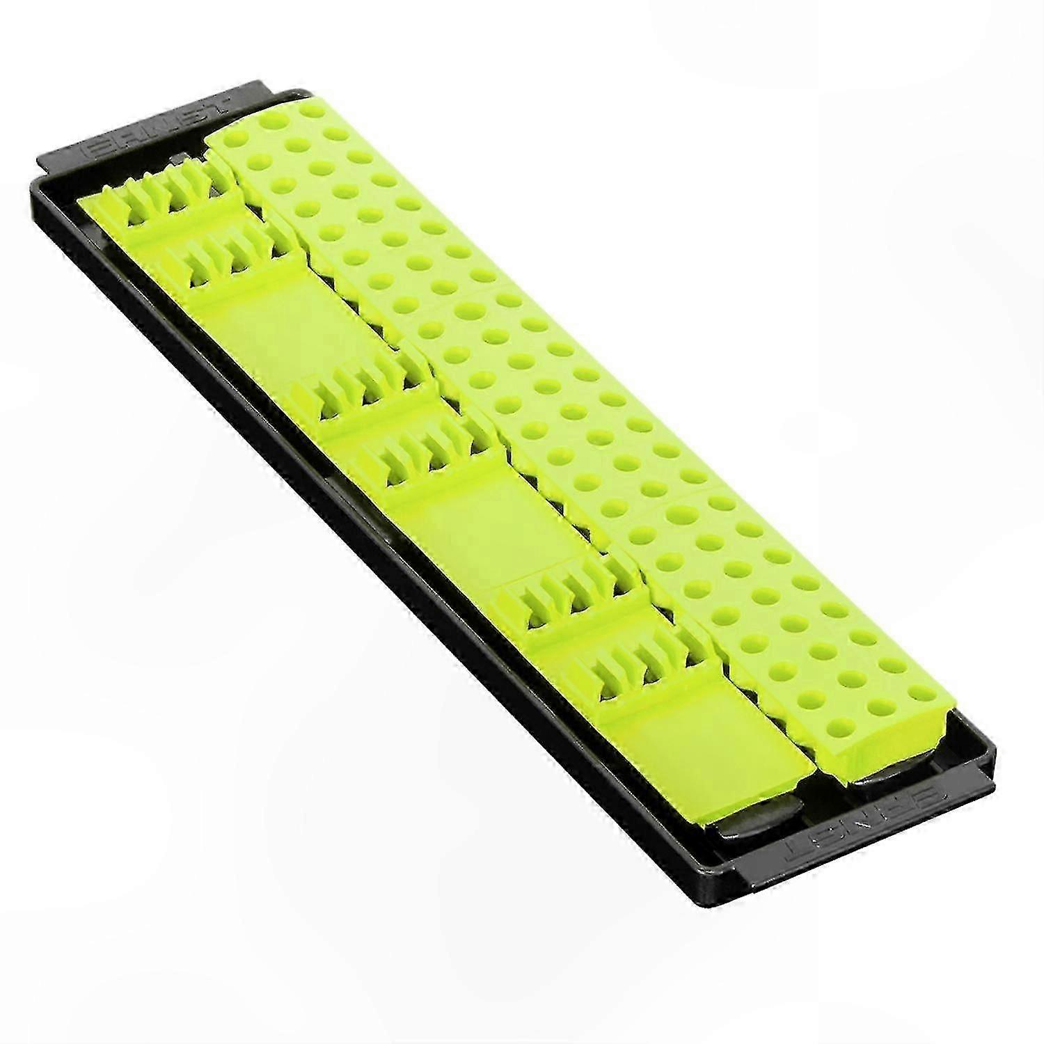 5720HV High-Visibility Tool Organizer compatible with Screwdriver and Socket Bits Storage Solution