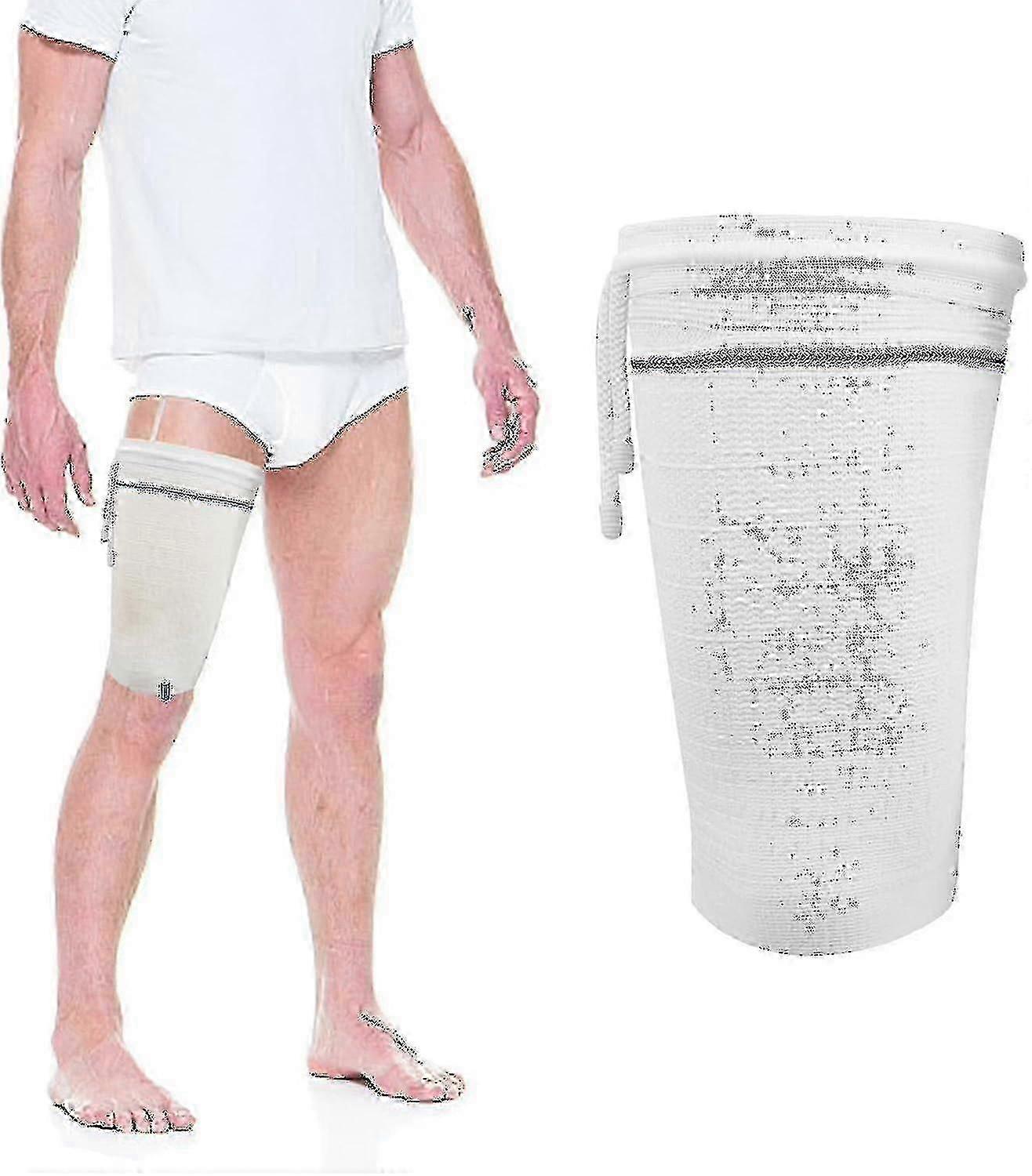 Kateterforsyninger for urinposeholder, vaskbar gjenbrukbar benpose