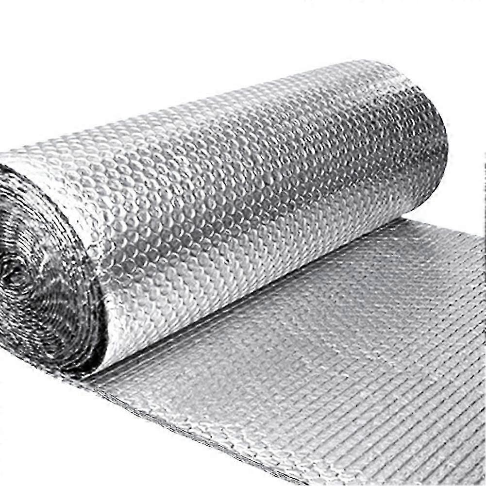 Double Reflective Insulation Foam, Reflective Window Radiant Barrier Bubble Insulation Roll for Keep