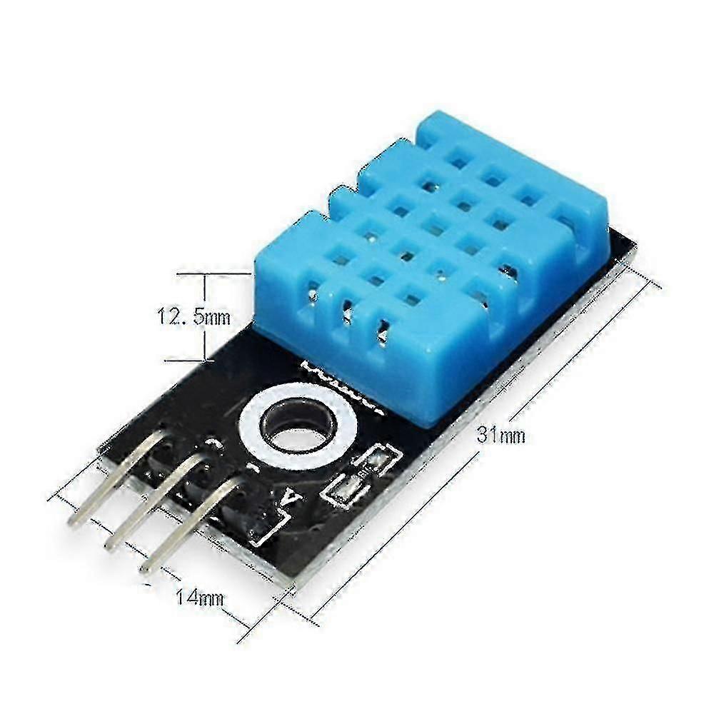 5pcs Dht11 Temperature Humidity Sensor Module Digital Single Bus 5v