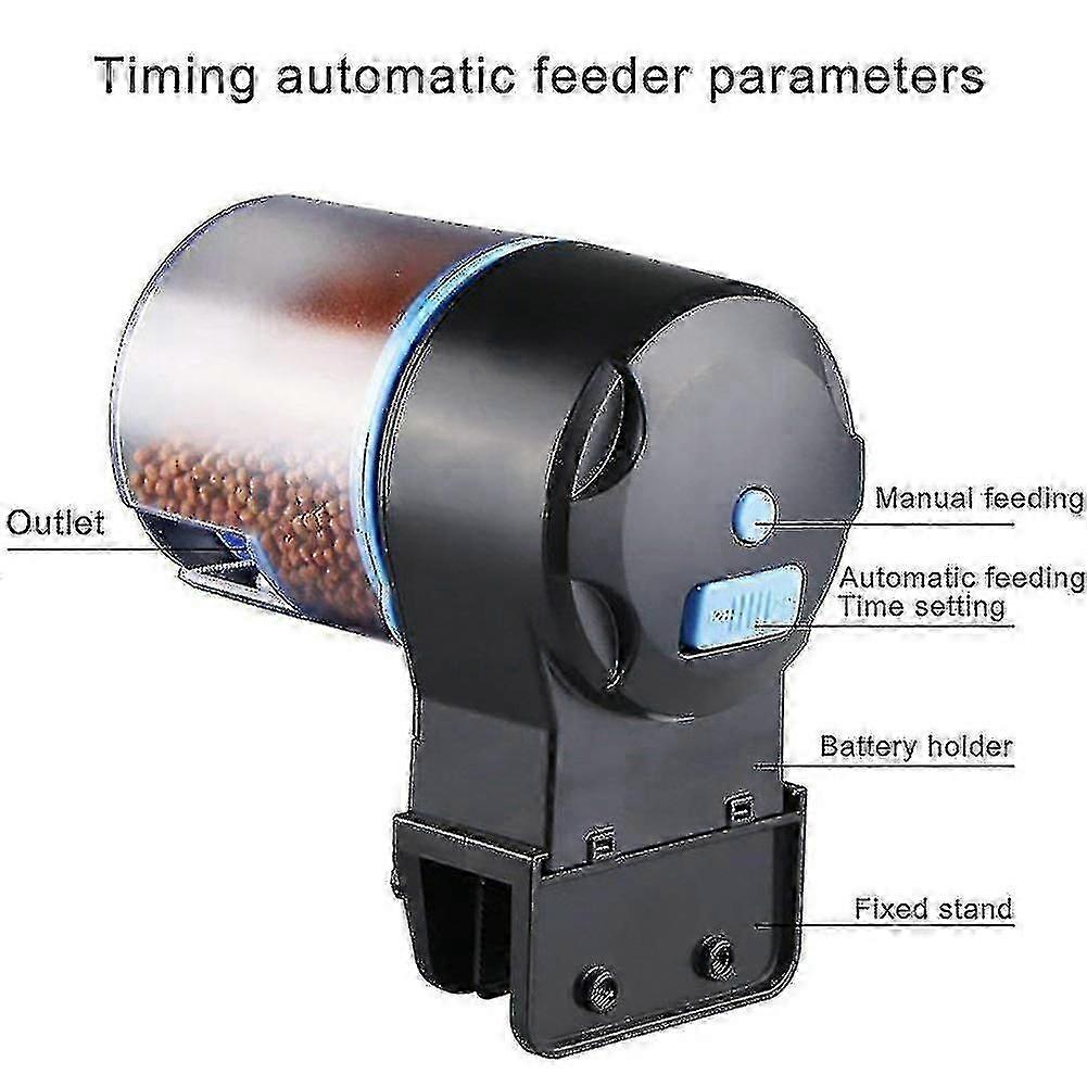 Electrical Timer Feeder Automatic Fish Feeder compatible with Aquarium Fish Bowl