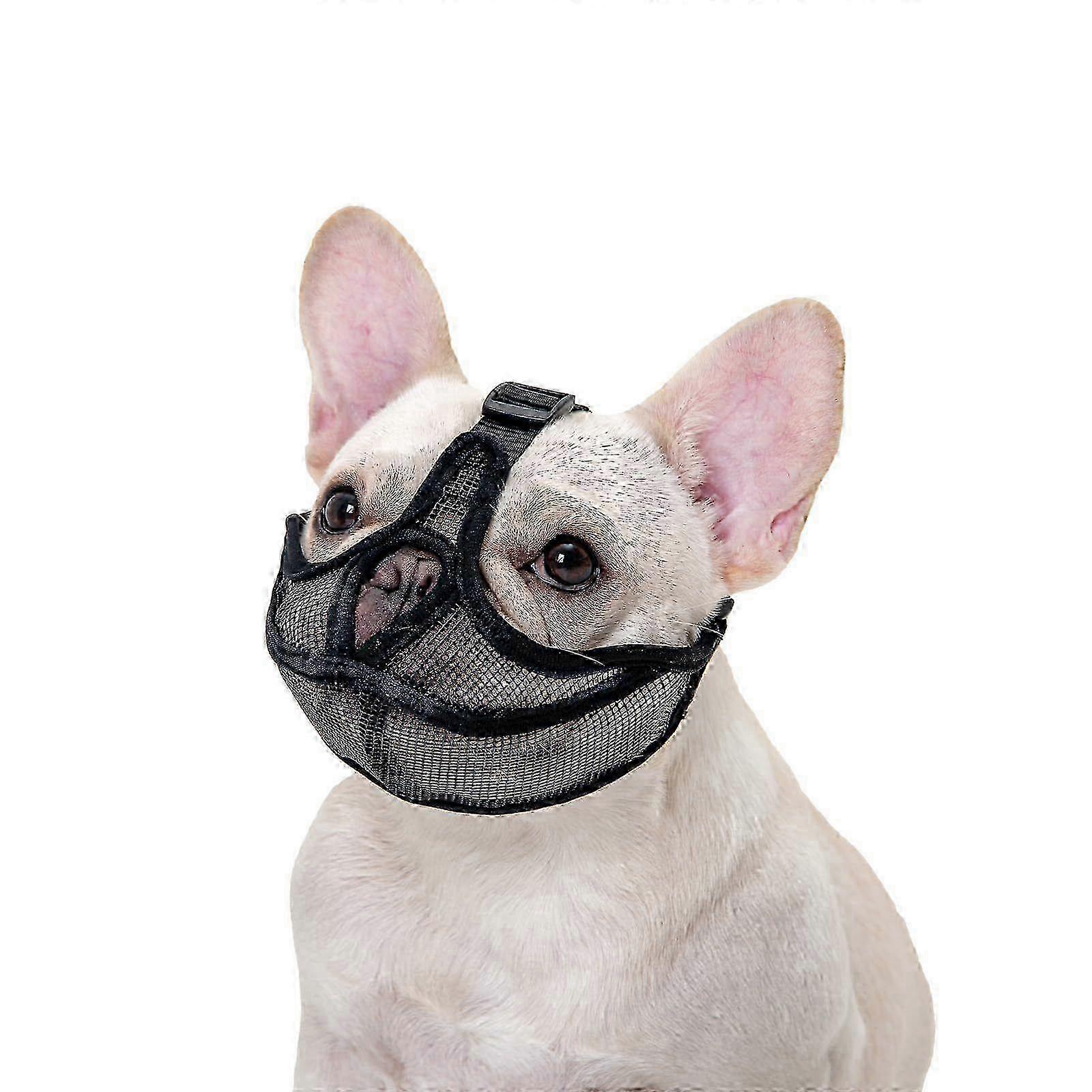 Soft Edge Short Snout Muzzle Adjustable Mesh