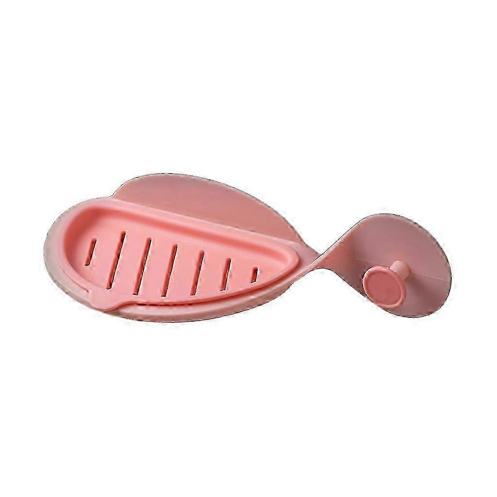 Dual-Level Adhesive Soap Storage Rack