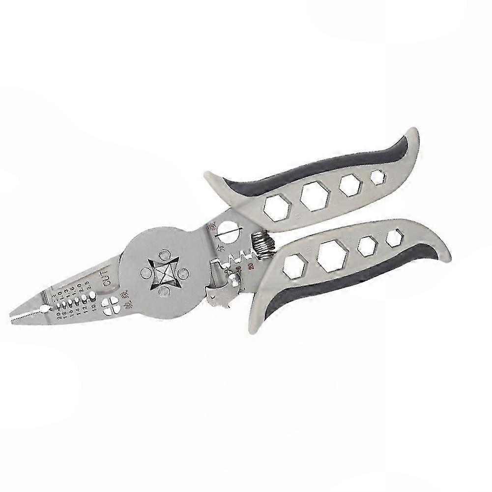 Multi-Functional Wire Stripping, Separation & Terminal Crimping Pliers