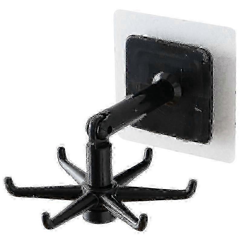 360 Rotating Folding Hook - Adjustable Under Shelf Hooks compatible with Utensils