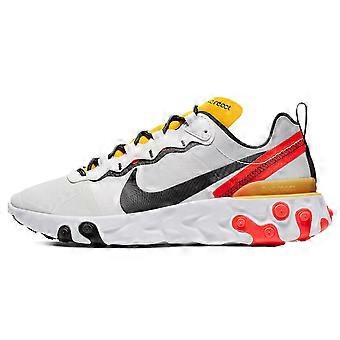 Nike React Element 55 White Black Crimson Gold BQ6166-102