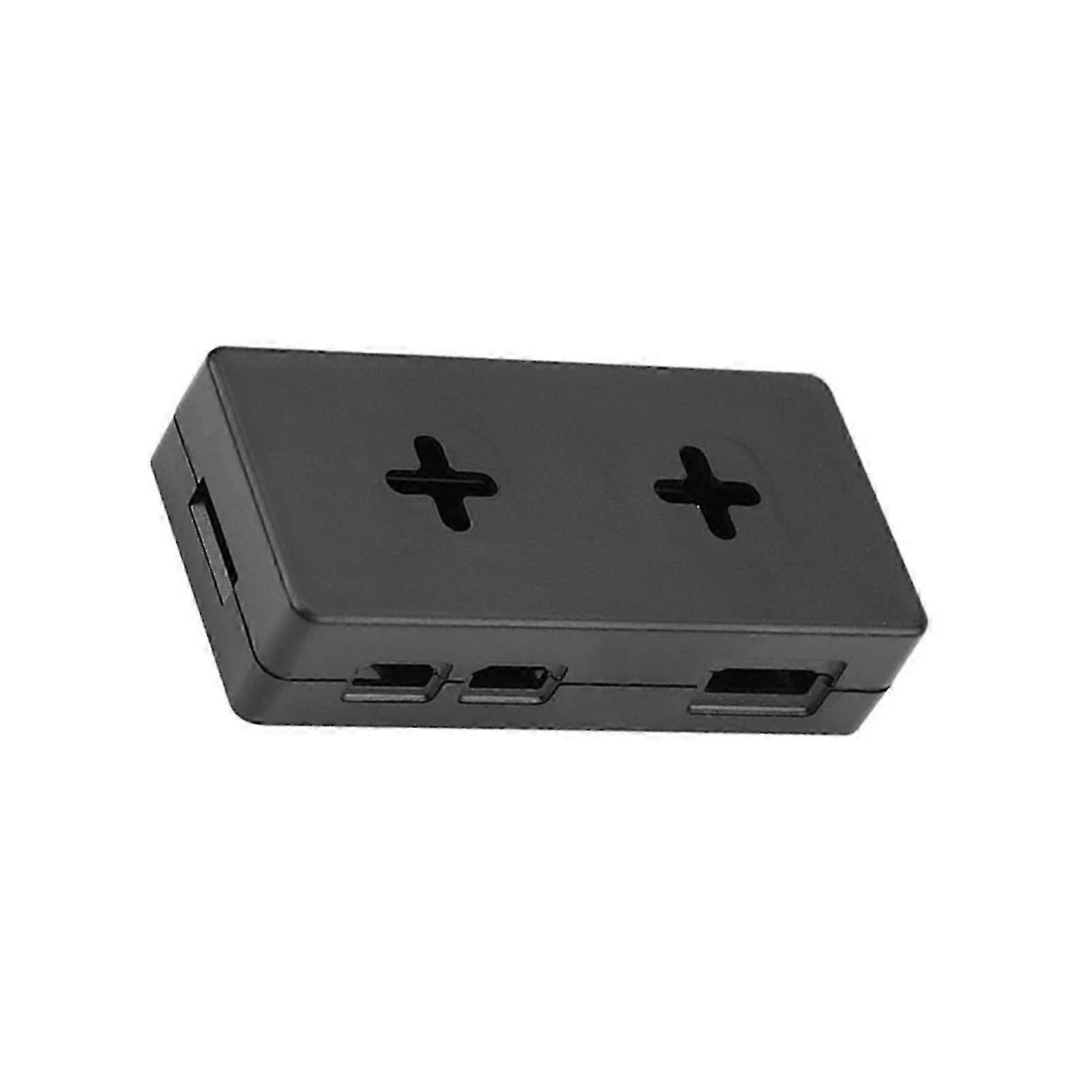 ABS Plastic Case Cover compatible with Raspberry Pi Zero W and Zero 1.3 Model in Black
