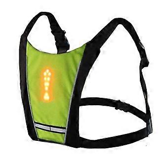 High-Visibility Rechargeable Adjustable LED Vest