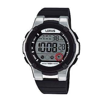 Lorus Digital Quartz Men's Watch with R2353KX9 Silicone Bracelet